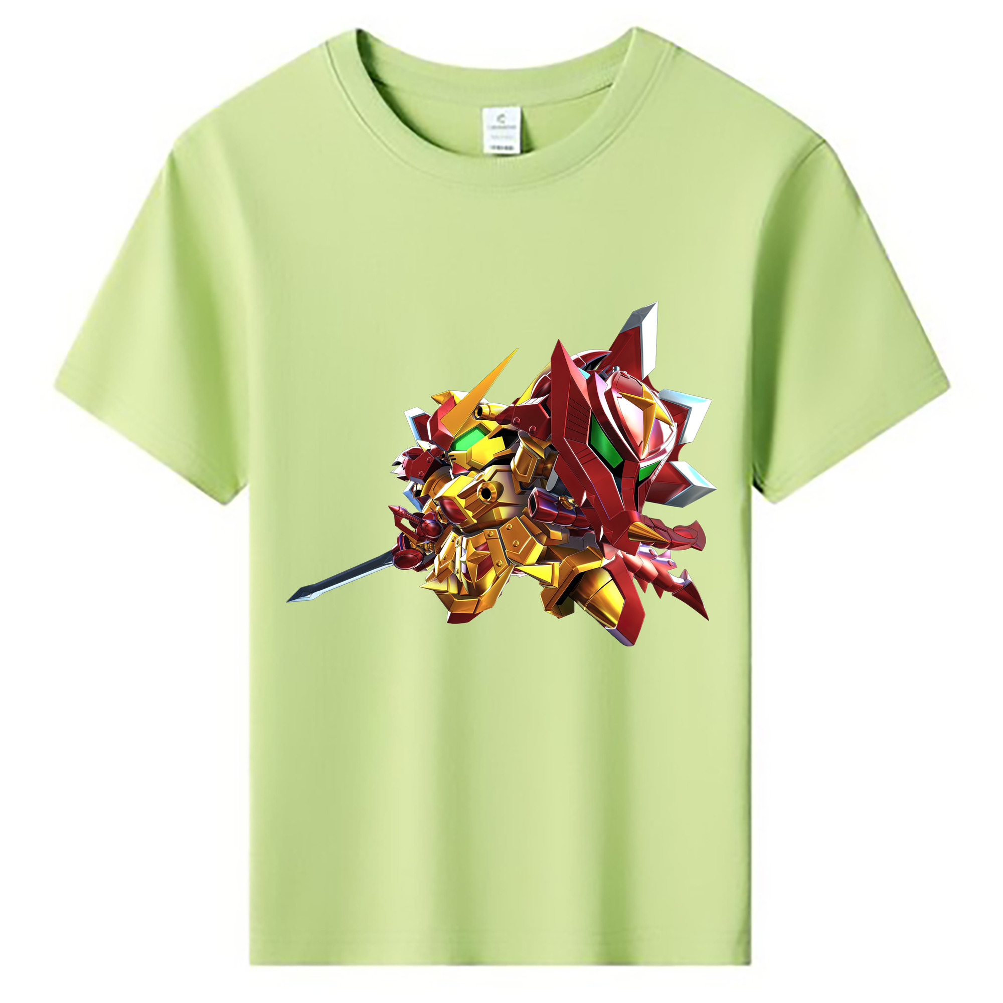 （画像用） 機動戦士ガンダム Mobile Suit Gundam 綿100％キッズTシャツ（フロントプリント）